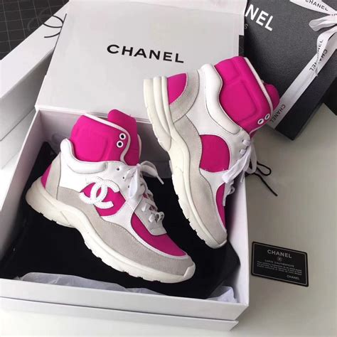 sneaker coco chanel|chanel sneakers high top.